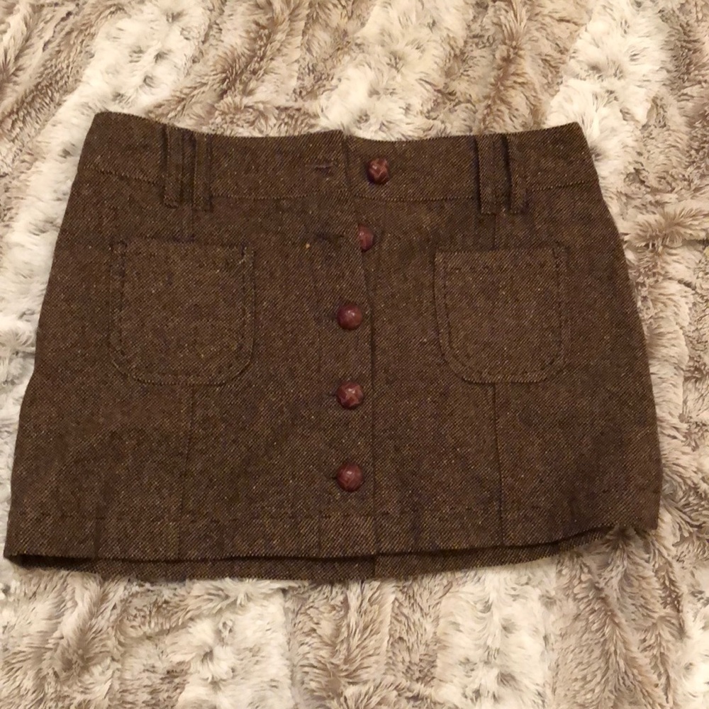 Brown AEO Skirt
